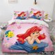 thumbnail image 1 of Ariel Little Mermaid 3d Bedding Set Beautiful Princess Quilt Cover And Pillowcase Duvet Cover Set For Home Bedroom Decor Bed Sheets, 1 of 5