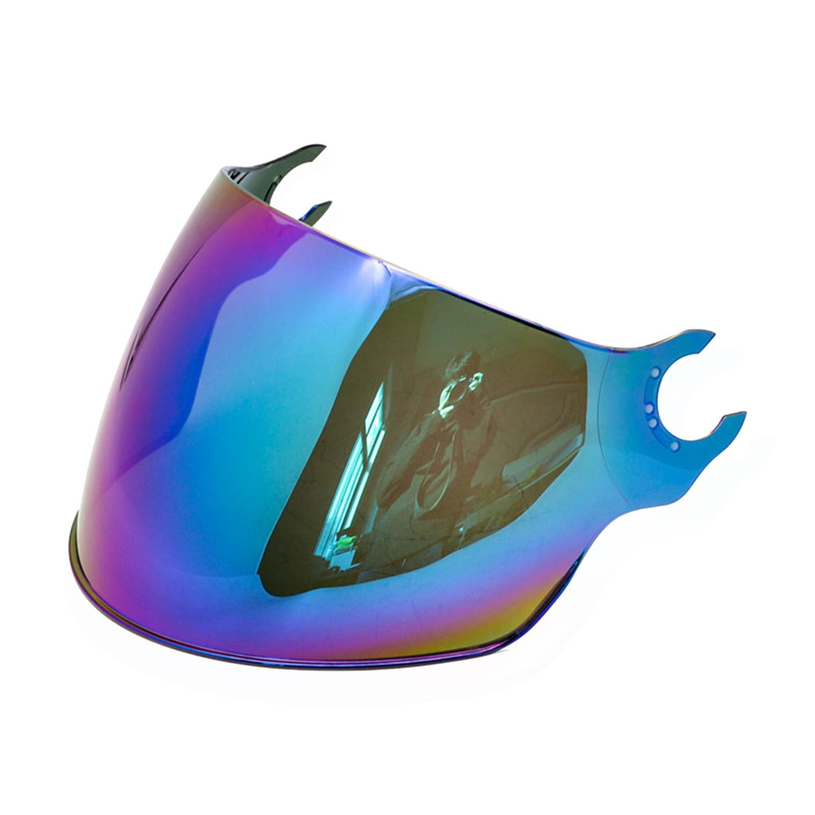 Magideal - Lente De Visera Para Cascos De Motocicletas, Accesorios Para Cascos De Motocicletas, Accesorios Para Cascos Resistentes Cubierta De Visera Para Cascos Multicolor