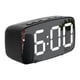 thumbnail image 5 of Despertador LED Digital Dormitorio Espejo Superficie Snooze Cabecera Espejo Negro, 5 of 5