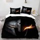 thumbnail image 1 of Dragonborn Helm Printed Duvet Cover Set Three-Piece Bedding Set with 1 Duvet Cover and 2 Pillowcases Soft and Comfortable for All Seasons, 1 of 1