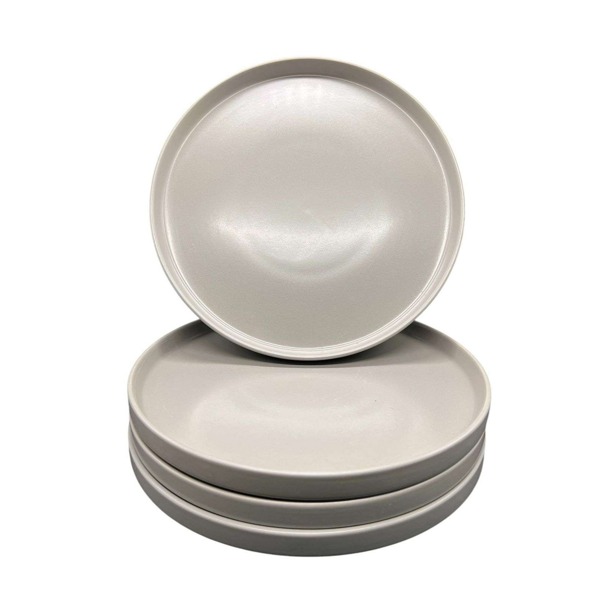 Oem - Pack 4 Plato Plano Decorativo Manchas Set 4