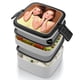 thumbnail image 4 of Juego de Gemelas Fiambrera de Doble Capa, Contenedor de Almuerzo Portátil Apilable, Almacenamiento de Alimentos Hermético a Prueba de Fugas, 1000ml, 4 of 6