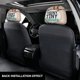 thumbnail image 3 of Teeny y Tiny Funda Protectora Universal para Reposacabezas de Coche, Funda Elástica para Reposacabezas de Asiento de Auto, Funda de Tela Antipolvo, Accesorios de Interior 2 Piezas, 3 of 6