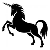 Rienda Libre Graphics - Decomural Unicorn Fairy Tale Ws-15308