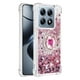 thumbnail image 2 of Funda Para Xiaomi 14t Pro Con Brillo Líquido, Protección Completa Y Soporte De Anillo Giratorio, 2 of 4