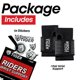 thumbnail image 5 of Muñequera Throttle Tiger Talla Media Ajustable, 5 of 5