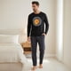 thumbnail image 1 of Pijama Hombre Algodón Estampado Garfield negro L, 1 of 7