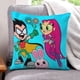 thumbnail image 1 of Los Jóvenes Titanes en Acción Fundas de almohada de terciopelo con tema, regalos de funda de almohada, decoración para el hogar, cojín de lanzar, regalo de cumpleaños para fans y parejas.40*40cm., 1 of 6