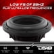 thumbnail image 3 of Subwoofer DS18 ZXI10.4D 25 cm 1600 W 4 Ω Negro, 3 of 9