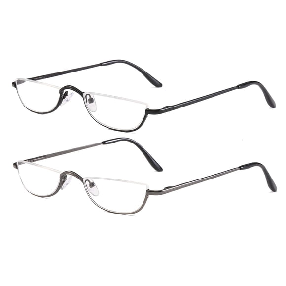 Lentes de Lectura DBEFTLI Media Montura Fuerza 2.00 2 Piezas