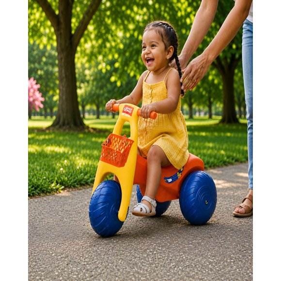 Moto Infantil Lunar Seguridad y Diversión en Tres Ruedas