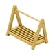 thumbnail image 1 of Estante De Almacenamiento De Madera Para Casa De Muñecas A Escala 1/12 Para Accesorios De Casa De Muñecas, Adorno Beige, 1 of 5