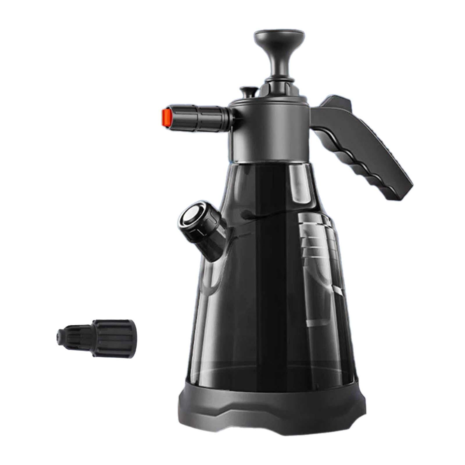 Ioensy - Pulverizador De Espuma Para El Hogar, Pulverizador De Agua Con 2 Boquillas, Pulverizador De Jabón A Presión Manual Sin Cubierta Blanca