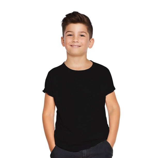 Polera Niño Niña 100% Algodon Manga Corta
