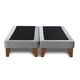 thumbnail image 1 of Base Europea Zen Tela Gris King, 1 of 3