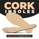 thumbnail image 2 of Plantillas De Corcho Para Zapatos Planos Material Natural, 2 of 8