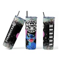 Sm - Termo Botella Agua Terminca Acero Inoxidable Stitch Blanco