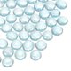 thumbnail image 1 of Cuentas de Vidrio, 100pcs Gemas de Vidrio Planas Azul Claro del Mar 1.1lbs (0.47-0.55") Canicas de Vidrio para Relleno de Jarrones Decoración de Acuarios Manualidades DIY, 1 of 6