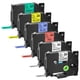thumbnail image 1 of Cinta para rotular, compatible con Greencycle, Ptouch TZe, 12 mm, paquete de 6, 1 of 9