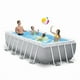 thumbnail image 1 of Piscina Estructural Rectangular INTEX Prism Frame, 400 x 200 x 100 cm, 6.836L, con Bomba y Escalera, 1 of 8