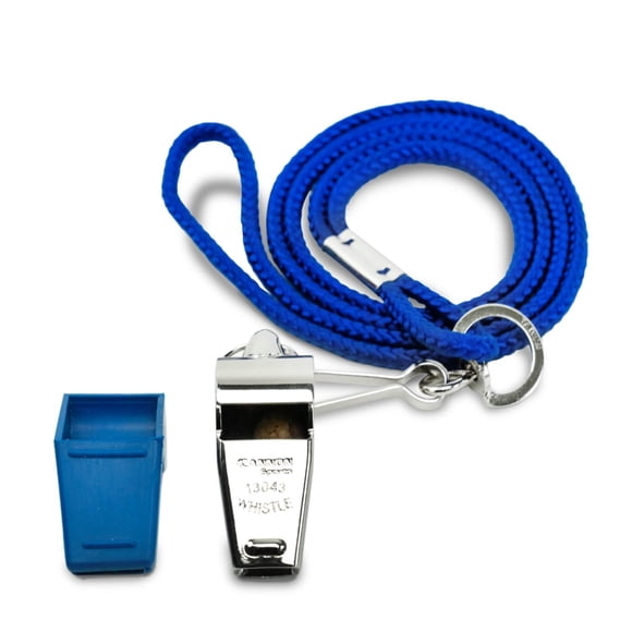 Silbato Cannon Sports 4,7 cm azul 124 dB con cordón
