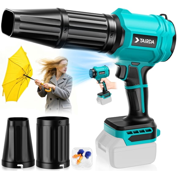 Soplador de Hojas Inalámbrico TAIRDA Compatible con Baterías Makita 18V