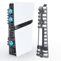 Genérico - Ventilador De Refrigeración Compatible Con Ps5 Pro - Sistema De Refrigeración Externo Silencioso Para Disco Y Accesorios De Disipación De Calor De Edición Digital-Negro