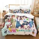 thumbnail image 1 of Uma musume Pretty Derby Bedding Set Duvet Cover Bed Set Quilt Cover Pillowcase Comforter Boys Adult Bed Sheets, 1 of 5