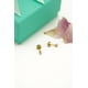 thumbnail image 2 of Aros Abridores Punto De Luz 3mm Zirconia Chapado En Oro 18k, 2 of 3