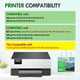thumbnail image 2 of Paquete combinado de cartuchos de tinta inkalfa 923 923e 923XL 8130e para HP, 2 of 7