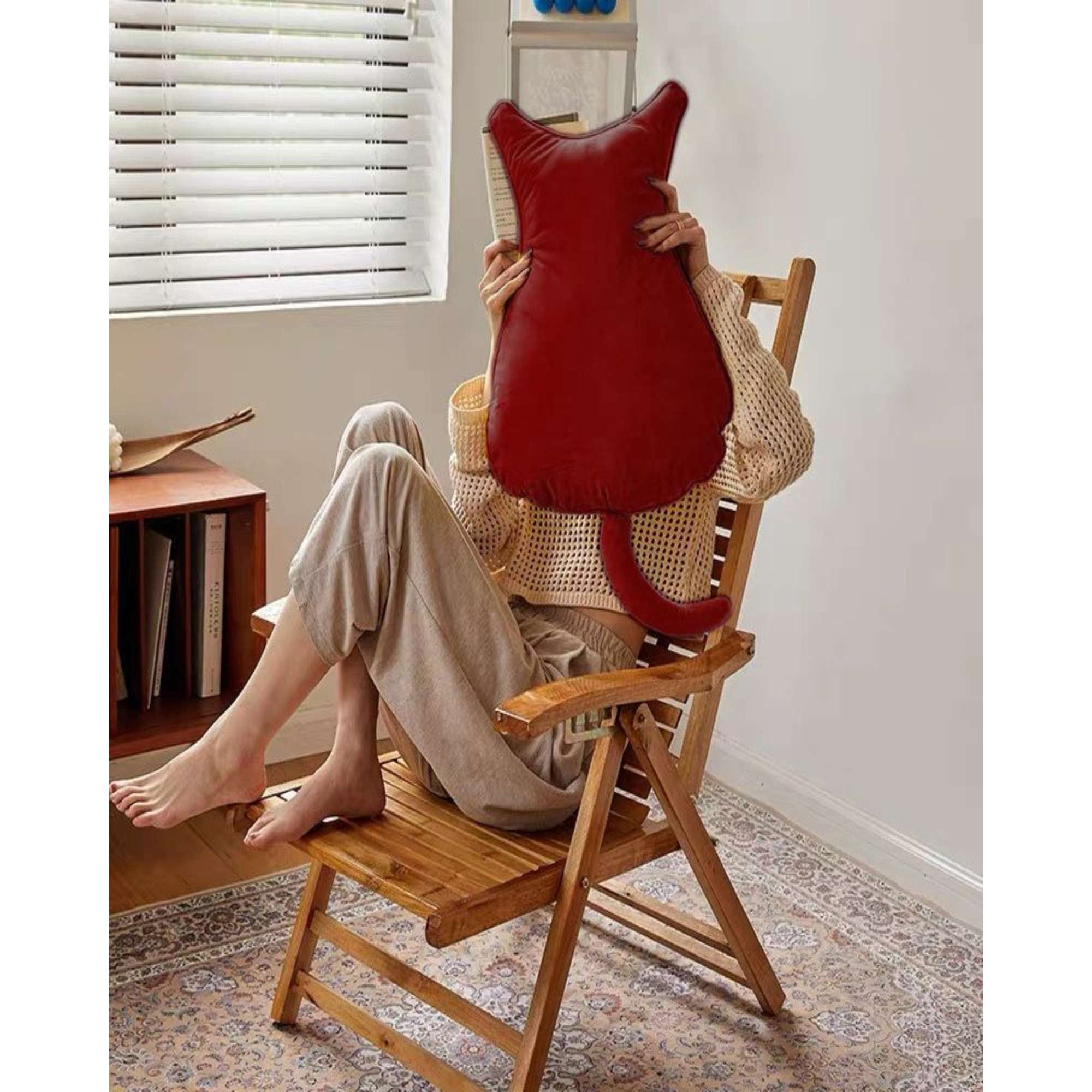 Tengfei - Almohada Cojín De Gato Extra Suave Para Decorar O Apego Para Niños