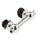 thumbnail image 3 of Terminales de tambor de doble extremo portátiles Fácil de usar Soporte de percusión de dos lados ajustable Accesorios de tambor Partes de instrumentos Plata 4.8cm, 3 of 5