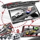 thumbnail image 3 of Set de pista de carreras de coches tragaperras a escala 1:43 con 4 coches tragaperras para niños, 3 of 7