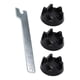 thumbnail image 4 of Acoplador De Licuadora De 3 Piezas Acoplamiento De Licuadora WP9704230 Accesorios Resistentes, 4 of 5