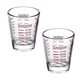 thumbnail image 3 of Mini Tazas Medidoras De Café, 2 Uds., Transparentes Para Fiesta, Hogar, Bar, 3 of 5