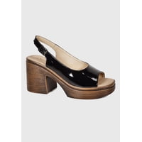 Degas - Sandalia Cuero Yanil Negro