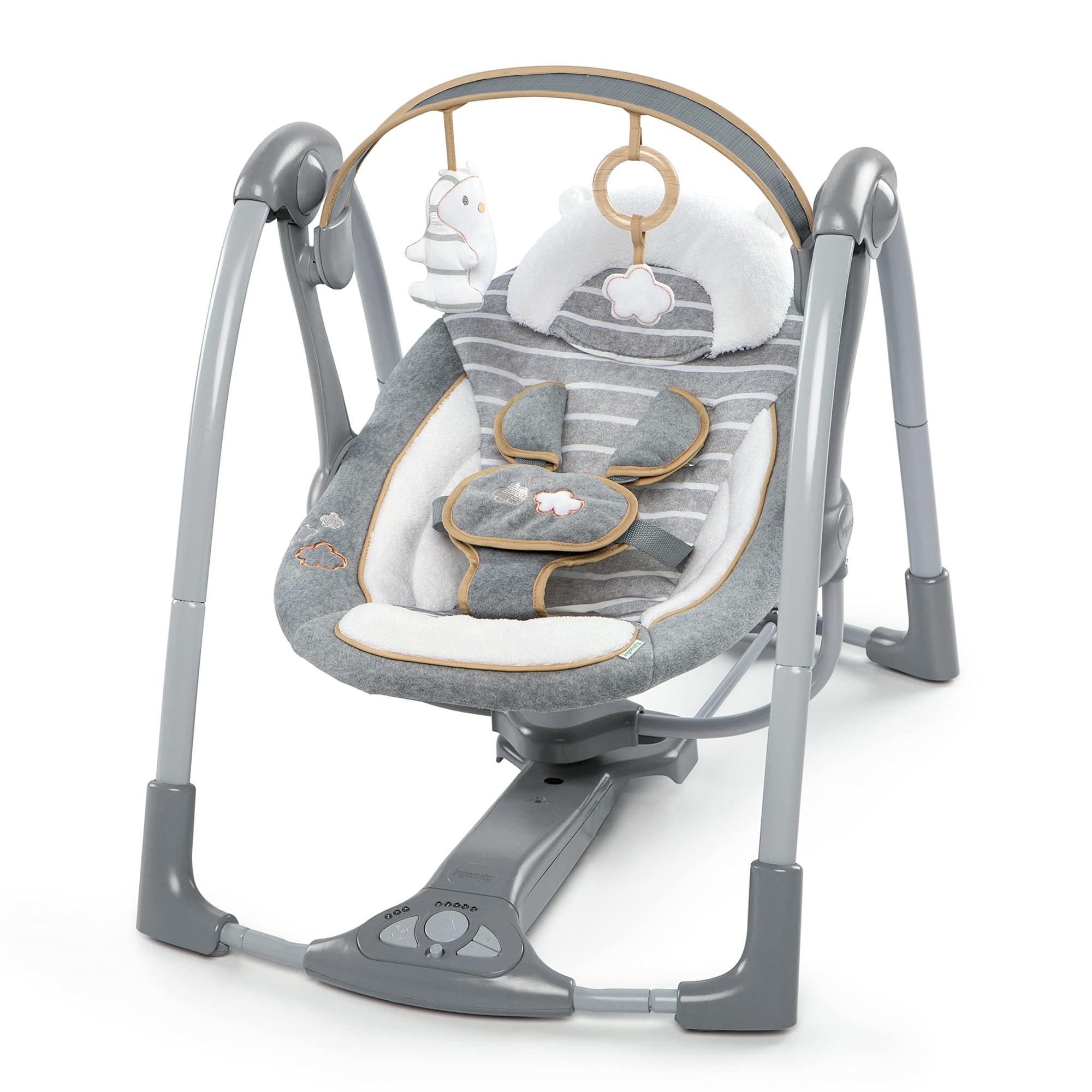 Baby Swing Ingenuity Swing 'n Go Deluxe Plegable De 5 Velocidades