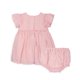 thumbnail image 2 of Vestido Bebé Niña Manga Vuelo Mostacillas Palo Rosa Pillin, 2 of 3