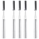 thumbnail image 2 of 5 Piezas 3ml Viaje Vacíos Torsión Pluma Cosméticos Contenedor Tubo Uñas Herramienta Plata, 2 of 3