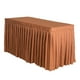 thumbnail image 2 of 47 'cubierta De La Falda De La Tabla Del Mantel Casero Para La Decoración Del Banquete De Boda Kahki, 2 of 3