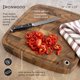 thumbnail image 5 of Tabla de Cortar Ironwood Gourmet 36x36x4 cm Madera de Acacia, 5 of 5