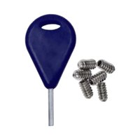 Ioensy - Llave Para Aletas De Surf Estándar Universal Con Mango Grande, Práctica Llave Para Aletas De Tabla De Surf Azul