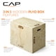 thumbnail image 3 of Caja pliométrica de madera 3 en 1 CAP Barbell 60 x 50 x 40 cm, 3 of 8