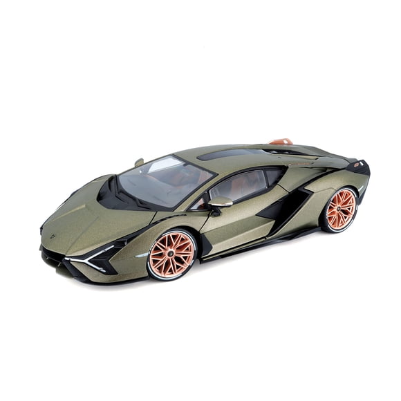 Lamborghini Bburago Sián FKP37 fundido a escala 1:18 verde
