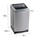 thumbnail image 2 of Lavadora Carga Superior 20 Kg Premium Care 20 SZ Silver, 2 of 7