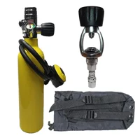 Aropec - Botella De Emergencia Para Buceo Con Regulador Y Manguera 1L