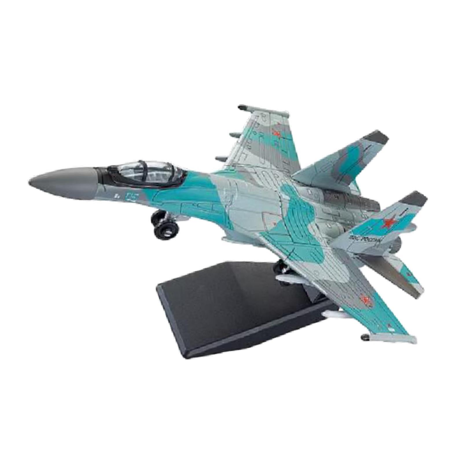 Bothyi - Kit De Modelo De Caza Su35s A Escala 1/100, Avión De Juguete Para Armar, Para Mueble De Tv, Bar O Cafetería.