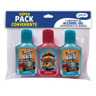 Alcohol Gel Pack, Producto Surtido 3 Un Gelatti Kids