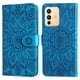 thumbnail image 1 of Funda tipo cartera FOXDOCK para Vivo V23 5G , diseño girasol en relieve, cuero PU, cierre magnético, soporte y tarjetero, 1 of 5