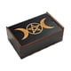 thumbnail image 2 of Card De Tarjetas Tarots Caja De Madera De Madera De Decoración De Casas Portátiles Y Resistente De Tarots D, 2 of 5